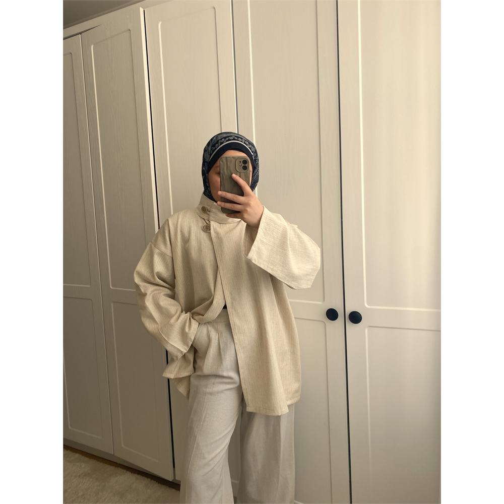 Bej luna coat