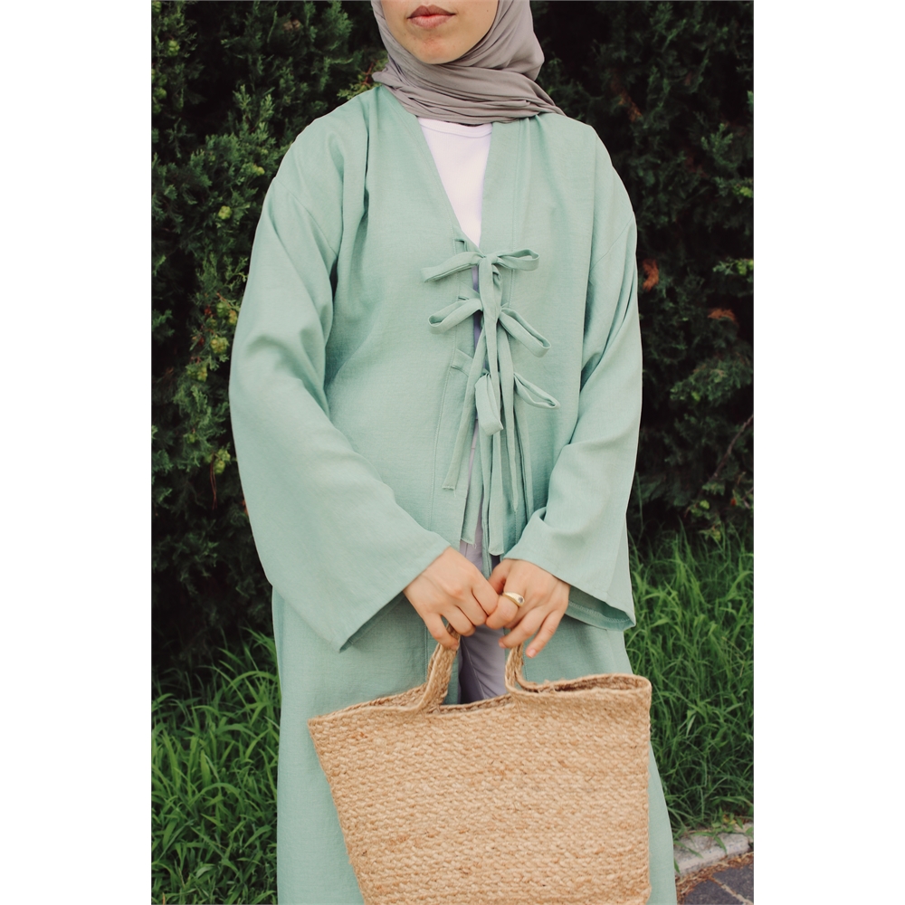 Uzun fiyonk abaya