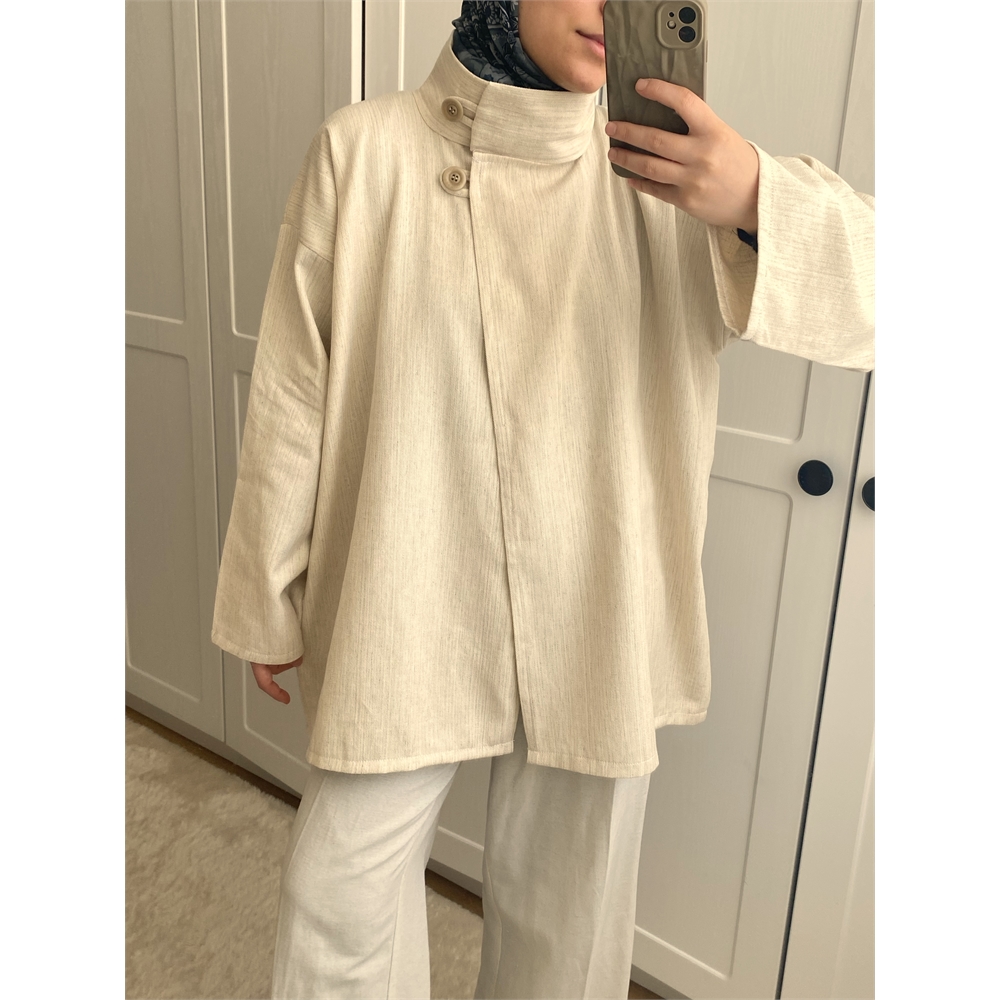Bej luna coat